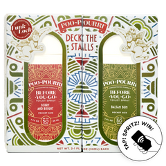 Deck the Stalls Tear & Share - Poo~Pourri Toilet Sprays
